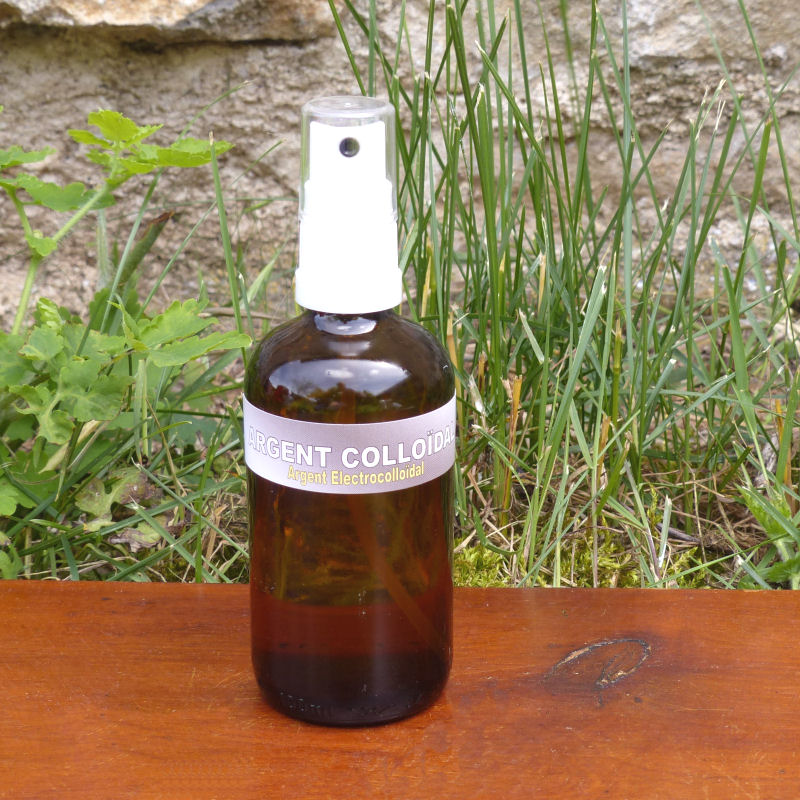 Argent Colloïdal 10 PPM Vaporisateur 100 millilitres